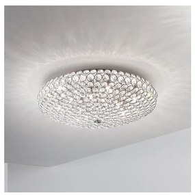 Plafonieră LED de cristal Ideal Lux KING 5xG9/3W/230V d. 38 cm crom