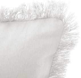 Perna decorativa cu franjuri Culoare ivory, FRINGE 30x50 cm