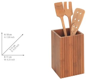 Suport pentru ustensile de bucătărie din bambus Mera – Wenko