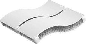 vidaXL Saltea cu arcuri bonnell, fermitate medie, 140x190 cm