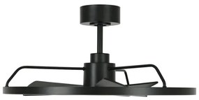 Ventilator LED dimabil Lucci Air 516124 CESSNA LED/36W/230V 3000/4000/5000K negru + telecomandă