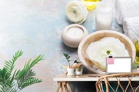 Fototapet spa natura moartă