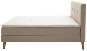 Pat boxspring bej 160x200 cm Stockholm – Meise Möbel