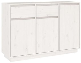 Servanta, alb, 110x34x75 cm, lemn masiv de pin 1, Alb