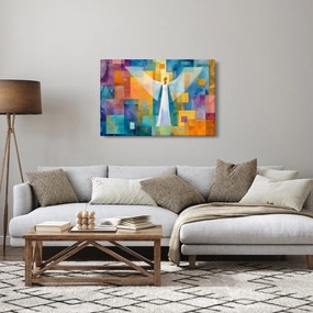 Tablou - Înger geometric (90x60 cm)