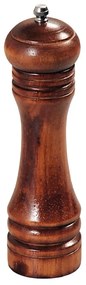 Kesper 13621 Moară de piper din cauciuc, închisăla culoare, h. 22 cm