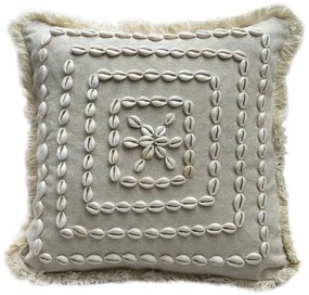 Față de pernă din bumbac 43x43 cm Seashells – Mioli Decor
