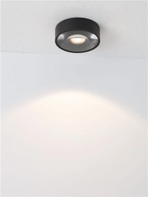Plafoniera LED exterior moderna IP65 VISOR D-10cm