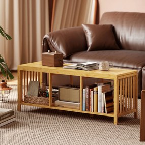 HOMCOM Bancă pentru pantofi din bambus, bancă de hol cu pernă căptușită și raft deschis, aspect lemn natural | Aosom Romania