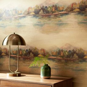 Tapet Lakeside, Autumn Gold Luxury Landscape, 1838 Wallcoverings, 5.3mp / rola