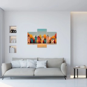 Tablou - Sat de toamnă (90x60 cm)