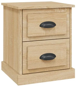 816150 vidaXL Noptieră, stejar sonoma, 39x39x47,5 cm, lemn prelucrat