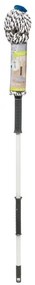 Mop Balai, bumbac, stoarcere prin rasucire, 25 x 130 cm