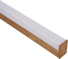 BRILAGI - Lustră LED pe cablu GARDALINE LED/100W/230V stejar