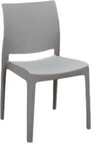 SET 4 SCAUNE PASTELLO - POLIPROPILENA - HORECA - GRI