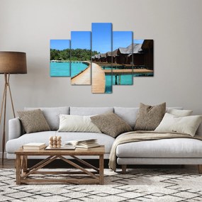 Tablou cu Maledive (150x105 cm)