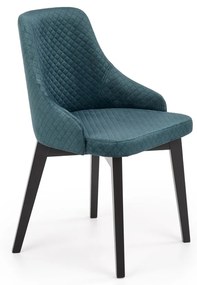 Scaun Toledo 3 velvet verde inchis/Karo4/Monolith 37
