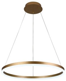 Brilagi - Lustră LED dimabilă suspendată pe cablu CIRCLE, 42W/230V, 3000-6500K + telecomandă