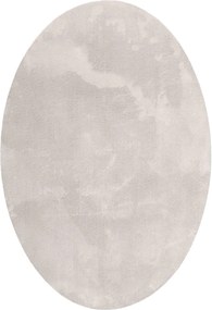 vidaXL Covoare de zonă Oval HUARTE Nisipiu 120 x 170 cm 100% Polyester