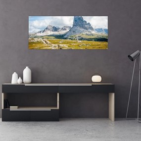 Tablou - Dolomite italiene (120x50 cm), în 40 de alte dimensiuni noi