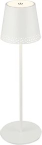 Brilo - Lampă de birou LED reîncărcabilă cu control tactil KIKI LED/2,6W/5V IP44 2600 mAh albă
