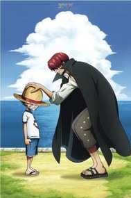 Poster One Piece - Shanks & Luffy