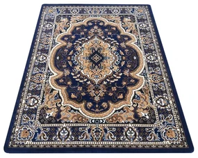 Covor vintage albastru Lăţime: 250 cm | Lungime: 350 cm