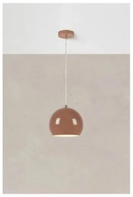 Markslöjd 108990 - Pendul pe cablu POP, 1x GU10/7W/230V, Ø 20 cm, maro