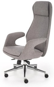 Scaun de birou Kevin stofa gri cenusiu H125 cm