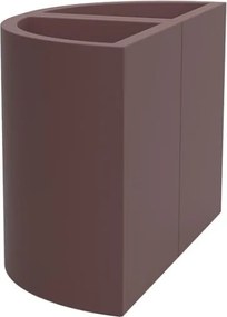 Set de 2 Ghivece plante pe colt design decorativ exterior/interior Angular pot 55x39x55cm