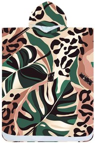 Poncho prosop de plaja SAFARI colorat 80x145 cm