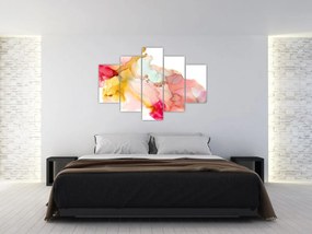 Tablou - Abstract din cerneală (150x105 cm)