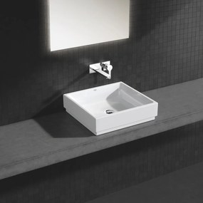 Lavoar Grohe Cube Ceramic 50x47, montare pe blat Pure Guard, alpine white - 3948100H