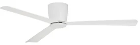 Ventilator de tavan cu telecomanda design modern DELL alb