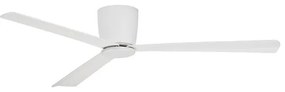 Ventilator de tavan cu telecomanda design modern DELL alb