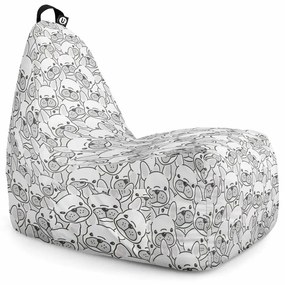 Fotoliu Puf Bean Bag tip Chill XL, Frenchies Albi