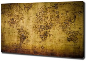 Tablou pe pânză Harta lumii vechi
