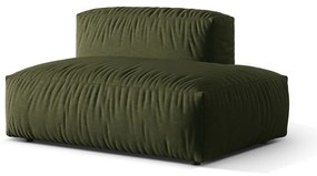 Modul pentru canapea modulară verde (cu colț pe partea dreaptă) Martina – Micadoni Home