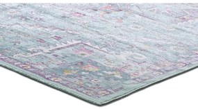 Covor din viscoză verde 170x120 cm Lara - Universal