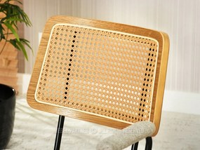 Scaun Cleo (stejar + negru). 1110976
