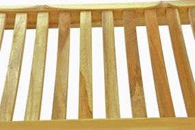 Banca de grădină DIVERO cu 3 locuri 180 cm