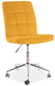 Fotoliu de birou Obery (galben). Promo -7%. 1050597