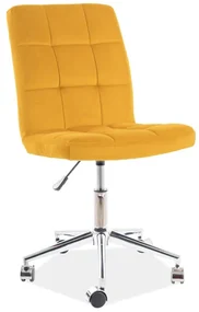 Fotoliu de birou Obery (galben). Promo -7%. 1050597
