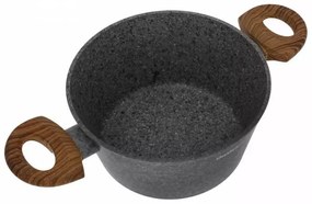 Set vase de gatit Klausberg KB 7242, 12 bucati, Acoperire granit, Inductie,Gri