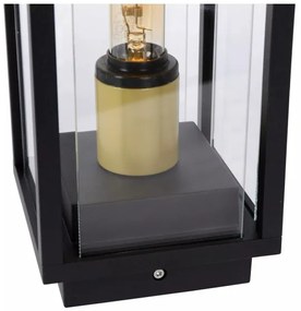 Lampă de exterior Lucide 27805/50/30 LAURENS 1xE27/15W/230V IP54 50 cm negru