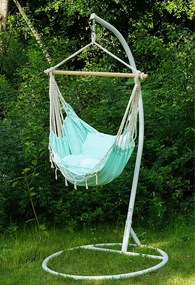 Fotoliu balansoar suspendabil, neo mentă, OFRAME