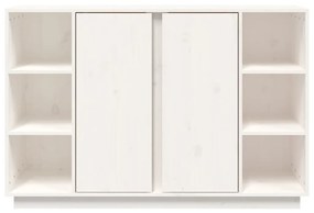 Servanta, alb, 120x35x80 cm, lemn masiv de pin 1, Alb
