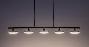 Lustra suspendata cu 5 surse de lumina LED Madi