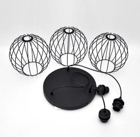 Lustră LED pe cablu MERCURE 3xE27/15W/230V