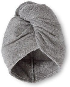 Set prosoape pentru păr gri 2 buc. din bumbac cu uscare rapidă 20x13 cm Quick Dry – Catherine Lansfield